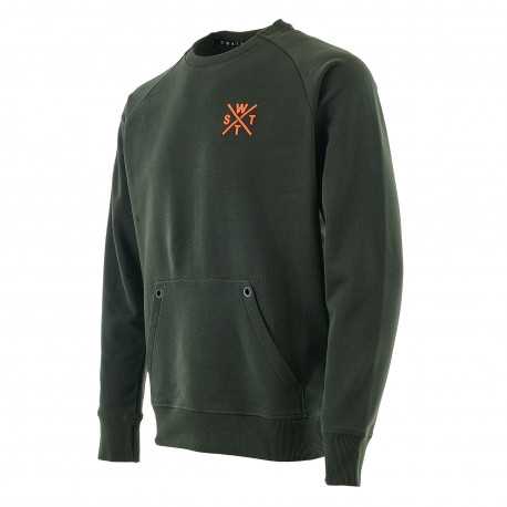 Sweat col rond - Green