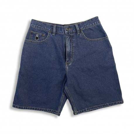 Short bigfoot denim - Dark denim