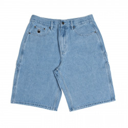 NONSENSE, Short yeti denim, White