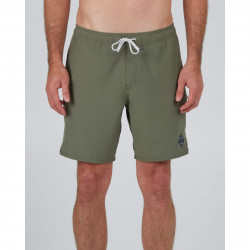 SALTY CREW, Lowtide elastic boardshort, Olive