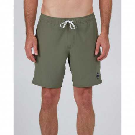 Lowtide elastic boardshort - Olive