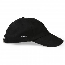POETIC COLLECTIVE, Classic cap side embroidery, Black /white