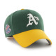 47 BRAND, Cap mlb oakland athletics sureshot snapbacktt mv, Dk green