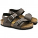 BIRKENSTOCK, New york bf, Pull up brown