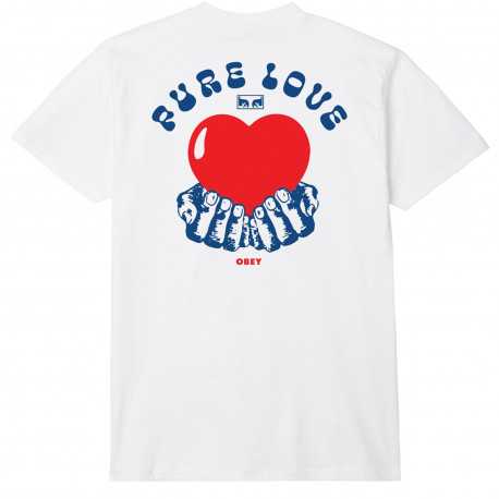 Obey pure love - White