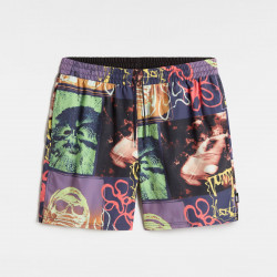 VANS, Primary crazy print loose elastic boards, Parisian night