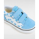 VANS, Old skool v color theory checkerboard, Heritage blue