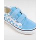 VANS, Old skool v color theory checkerboard, Heritage blue