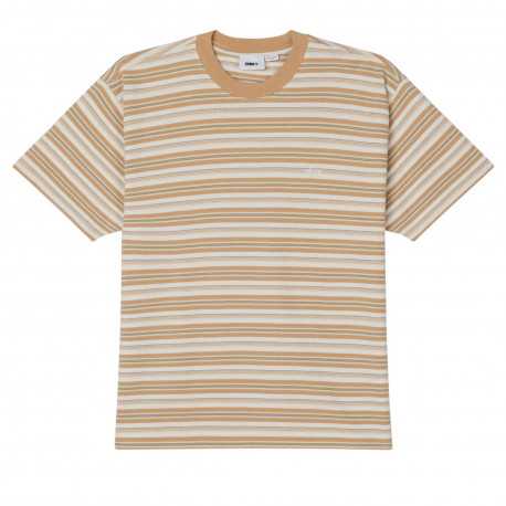 Kenny relaxed tee ss - Unbleached multi