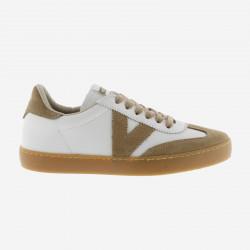 VICTORIA, Berlin ciclista efecto piel serraje color, Beige