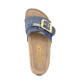 COLORS OF CALIFORNIA, Monoband sandal cork&denim, Jeans
