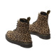 DR. MARTENS, 1460 pascal, Light tan mini leopard spot hair on