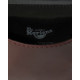 DR. MARTENS, 7 in vegan satchel, Cherry red cambridge brush