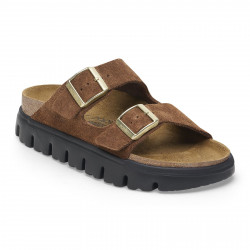 BIRKENSTOCK, Arizona chunky leve, Dark tea/black