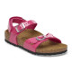 BIRKENSTOCK, Rio as kids bf, Patent fuchsia tulip