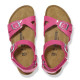 BIRKENSTOCK, Rio as kids bf, Patent fuchsia tulip