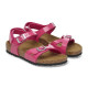 BIRKENSTOCK, Rio as kids bf, Patent fuchsia tulip