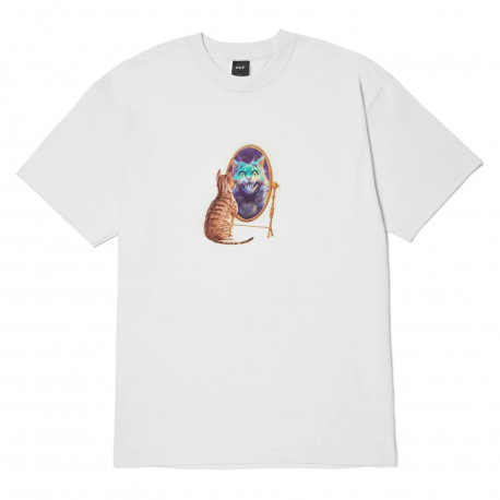 T-shirt mirror ss - White