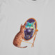 HUF, T-shirt mirror ss, White