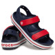 CROCS, Crocband cruiser sandal t, Navy/varsity red