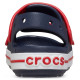 CROCS, Crocband cruiser sandal t, Navy/varsity red