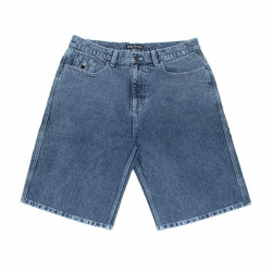 NONSENSE, Short bigfoot denim, Stone blue stretch