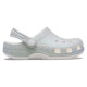 CROCS, Classic iridescent glitter cgk, White