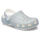 CROCS, Classic iridescent glitter cgk, White