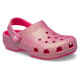 CROCS, Classic iridescent glitter cgk, Dragon fruit