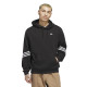 ADIDAS, Classic hoodie, Noir/blanc