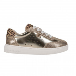 MICHAEL KORS, Jem scotty, Pale gold metallic pu/ leopard