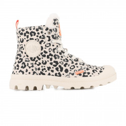 PALLADIUM, Pampa hi zip wl leo, Wave gray/brown