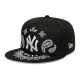 NEW ERA, Mlb paisley 59fifty neyyan, Blk