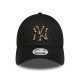 NEW ERA, Wmns leopard infill 9forty neyyan, Blk