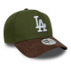 NEW ERA, Suede visor eframe losdod, Rigbrw