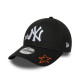 NEW ERA, Youth heart icon 9forty neyyan, Blk