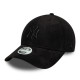 NEW ERA, Wmns cord 9forty neyyan, Blkblk