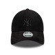 NEW ERA, Wmns cord 9forty neyyan, Blkblk