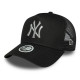 NEW ERA, Wmns metallic trucker neyyan, Blk