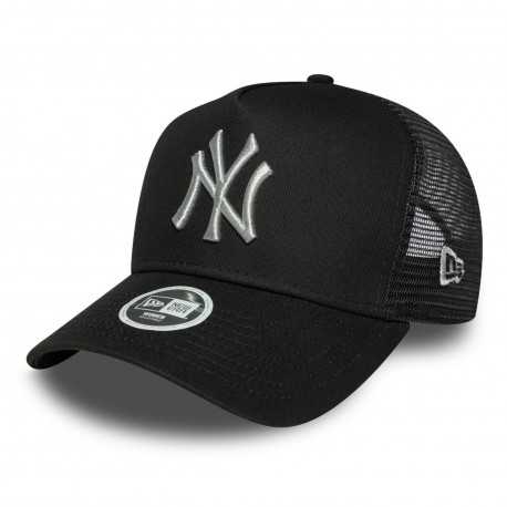 Wmns metallic trucker neyyan - Blk