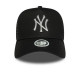 NEW ERA, Wmns metallic trucker neyyan, Blk