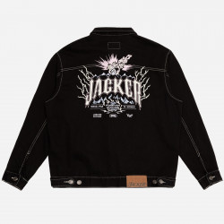 JACKER, Inferno denim, Black
