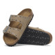 BIRKENSTOCK, Arizona rivet suede leather, Taupe