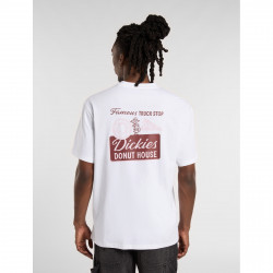 DICKIES, Donut house tee ss, White
