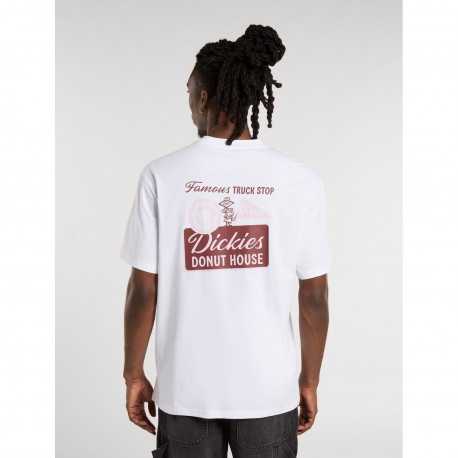 Donut house tee ss - White