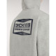 DICKIES, Bolivar fz hoodie, Grey melange