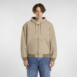 DICKIES, Hilham hooded canvas jacket, Desert sand