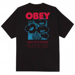 OBEY, Obey art studio flowers, Black