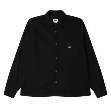 Pablo denim woven - Black faded wash