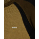 OBEY, Raglan crew neck sweater, Mermaid green multi